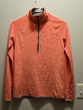 Under Armour Heathered Coral Performance Top